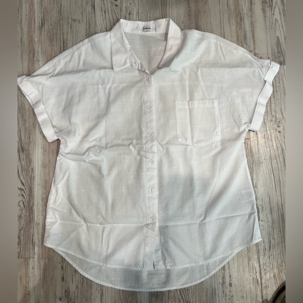 White Short Sleeve Shirt